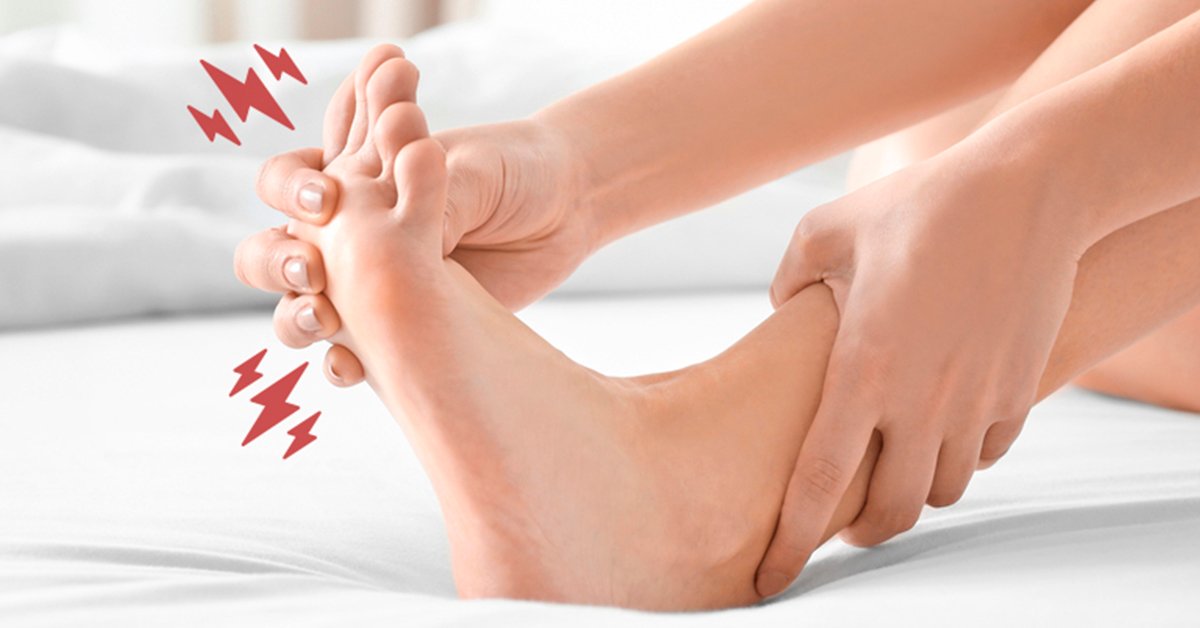 Suplementos para calambres musculares: alivio para pies con calambres